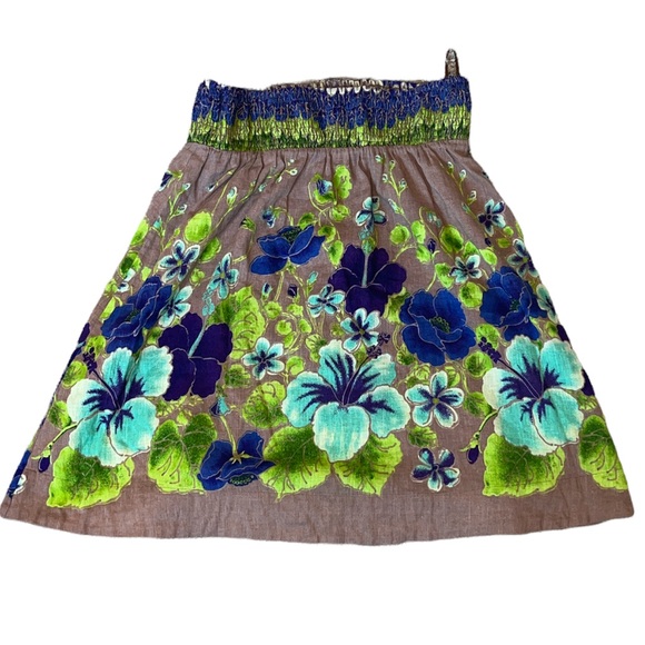 Free People Dresses & Skirts - Free People Bohemian Floral Skirt